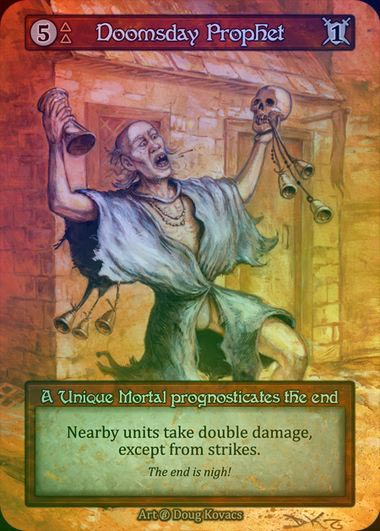 【FOIL】[Fire] Doomsday Prophet [beta-Unique]